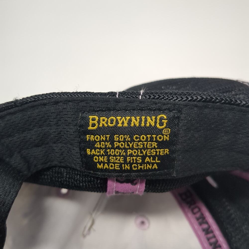 Browning Strapback Baseball Cap Multicolor One Si… - image 8